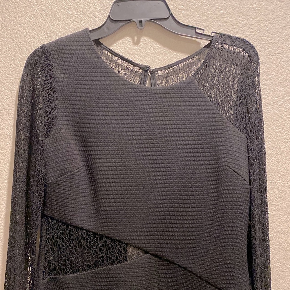 Guess bodycon black dress